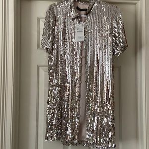 Zara sequin jacket